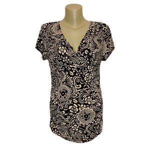 Judy Knapp California [XL] V Neck Blouse (2335)